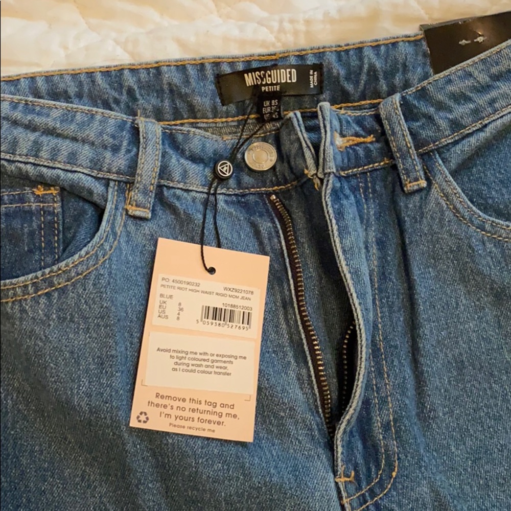 Missguided PETITE Mom Jeans